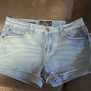 Lucky Brand Blue Jean Shorts with Rolled Hem